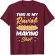 "This is my Ravioli making Shirt" Funny Italian Food Ravioli T-Shirt - T-Shirt | Maroon