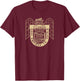 Tijuana Mexico Symbol Flag Coat of Arms Emblem T-Shirt - T-Shirt | Maroon