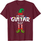 I'm The Guitar Matching Christmas Family T-Shirt - T-Shirt | Maroon