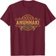 Anunnaki Ancient Mesopotamian Gods T-Shirt - T-Shirt | Maroon