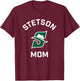 Stetson University Hatters Arched Mom T-Shirt - T-Shirt | Maroon