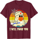 I Will Swab You Nurse Zombie Funny Halloween Nurses Gift T-Shirt - T-Shirt | Maroon