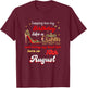 Queen Was born on August 10 Stepping into my birthday T-Shirt - T-Shirt | Maroon