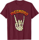 Megadad Mega Dad Metal Music T-Shirt - T-Shirt | Maroon