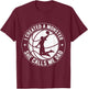 I Created A Monster She Calls Me Dad Basketball Father's Day T-Shirt - T-Shirt | Maroon