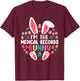 I'm The Medical Records Bunny Easter Day Family Matching T-Shirt - T-Shirt | Maroon