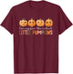 NICU Nurse Halloween Cutest Pumpkins Mother Baby Nurse Fall T-Shirt - T-Shirt | Maroon