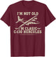 C-130 Hercules American USA Military Airplane T-Shirt - T-Shirt | Maroon