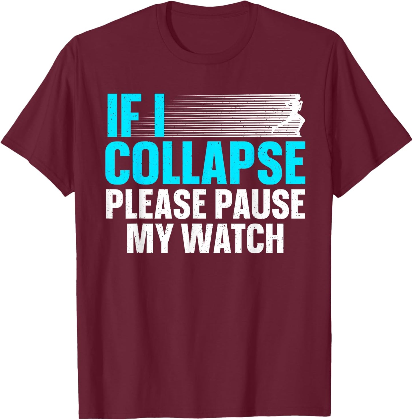 Funny Marathon Runner Run Art Women Marathon Running T-Shirt - T-Shirt | Maroon