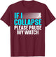 Funny Marathon Runner Run Art Women Marathon Running T-Shirt - T-Shirt | Maroon
