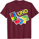UNO - How Do You Uno? T-Shirt - T-Shirt | Maroon