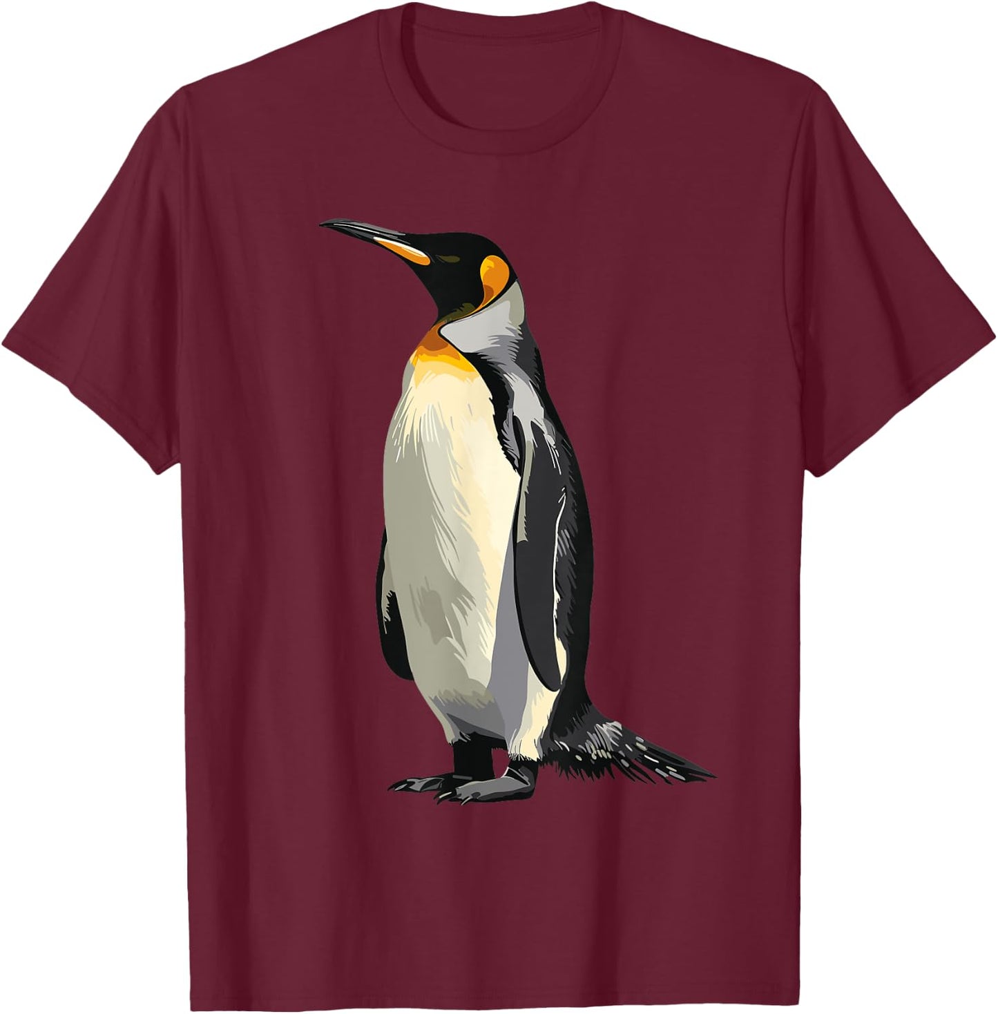 Penguin T-Shirt - T-Shirt | Maroon