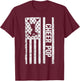 Cheer Pop Of A Cheerleader Pop US Flag Cheerleading Pop T-Shirt - T-Shirt | Maroon