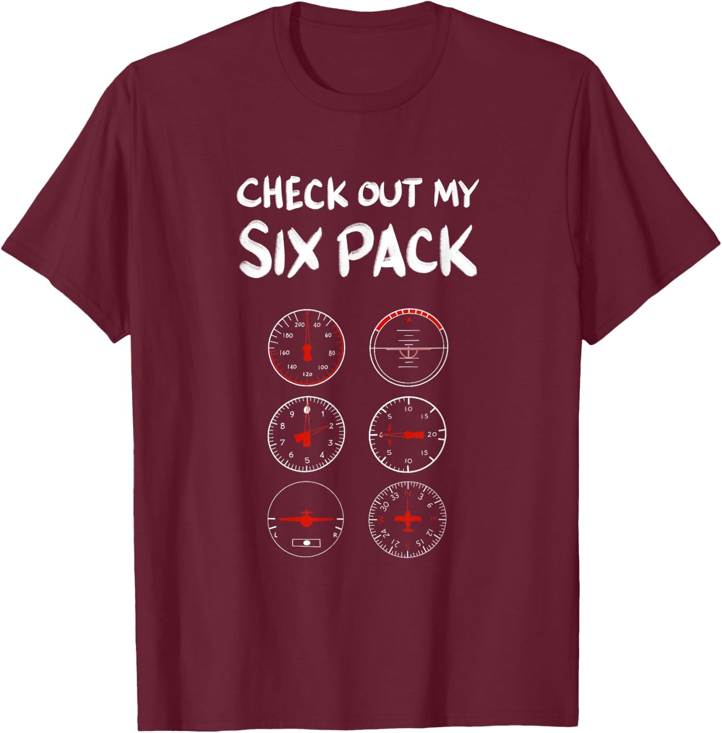 Funny Pilot Design Women Aviation Airplane Pilot T-Shirt - T-Shirt | Maroon