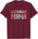 Chihuahua Mama Shirt Women Mothers Day Chihuahua Mom T-Shirt - T-Shirt | Maroon