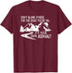 Don't Blame Others for the Road You're on T-Shirt - T-Shirt | Maroon