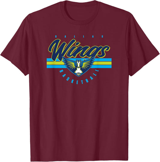 WNBA Dallas Wings Off The Bench T-Shirt - T-Shirt | Maroon