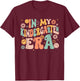 In My Kindergarten Era Retro Back to School Teacher Student T-Shirt - T-Shirt | Maroon