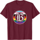 NWSL Bay FC Pride Logo T-Shirt - T-Shirt | Maroon