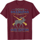Some Grandpas Take Naps Real Grandpas Go Deer Hunting T-Shirt - T-Shirt | Maroon