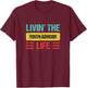 Youth Advisor T-Shirt - T-Shirt | Maroon