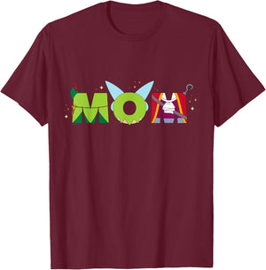 Disney Peter Pan Tinker Bell Mother's Day Birthday Best Mom T-Shirt - T-Shirt | Maroon