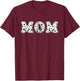 Dalmatian Mom Dalmatian Spots Print Matching Birthday T-Shirt - T-Shirt | Maroon
