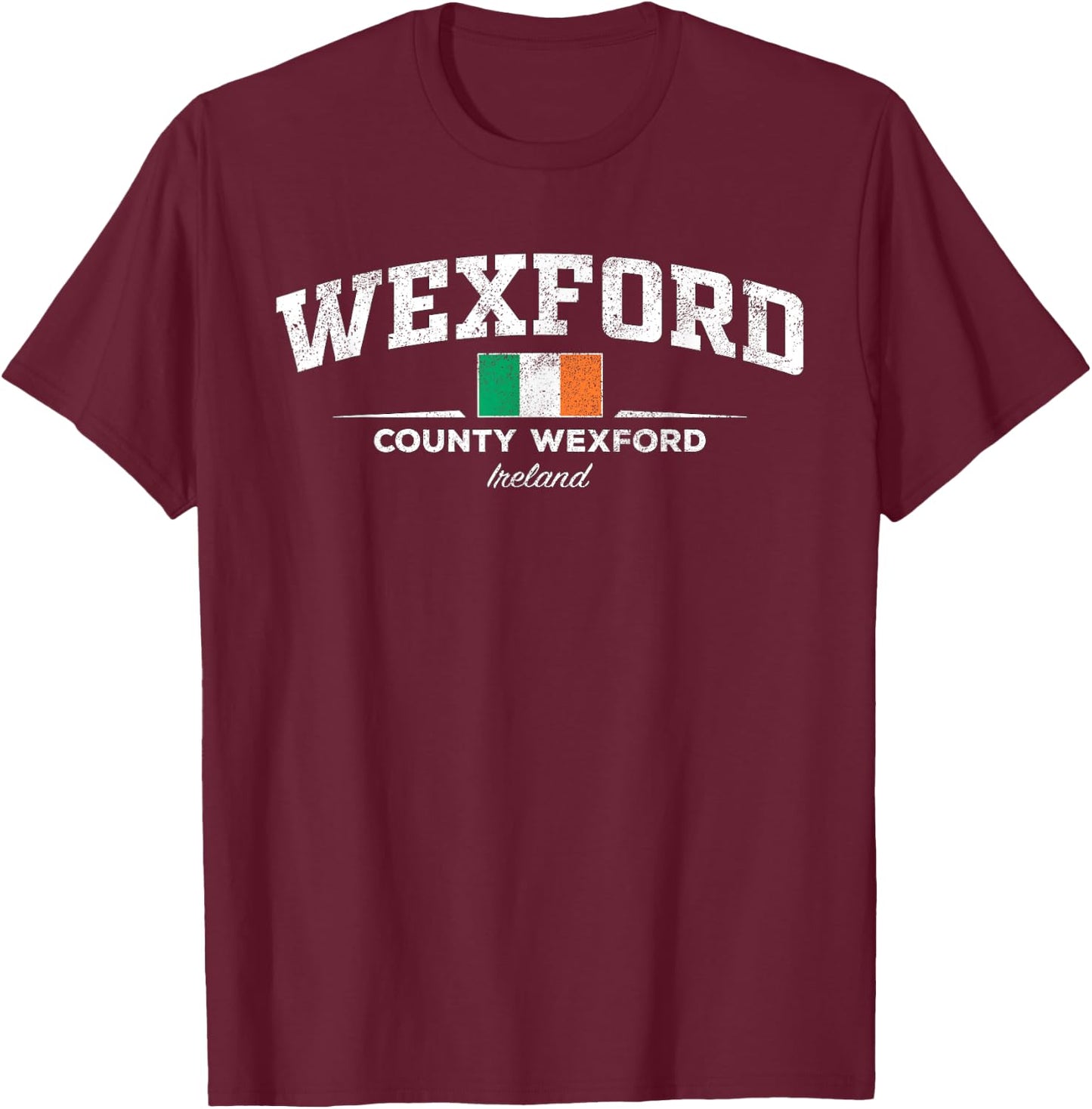 Wexford Ireland T-Shirt - T-Shirt | Maroon