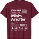 Milsim Airsoft Ingredient Shirt T-Shirt - T-Shirt | Maroon