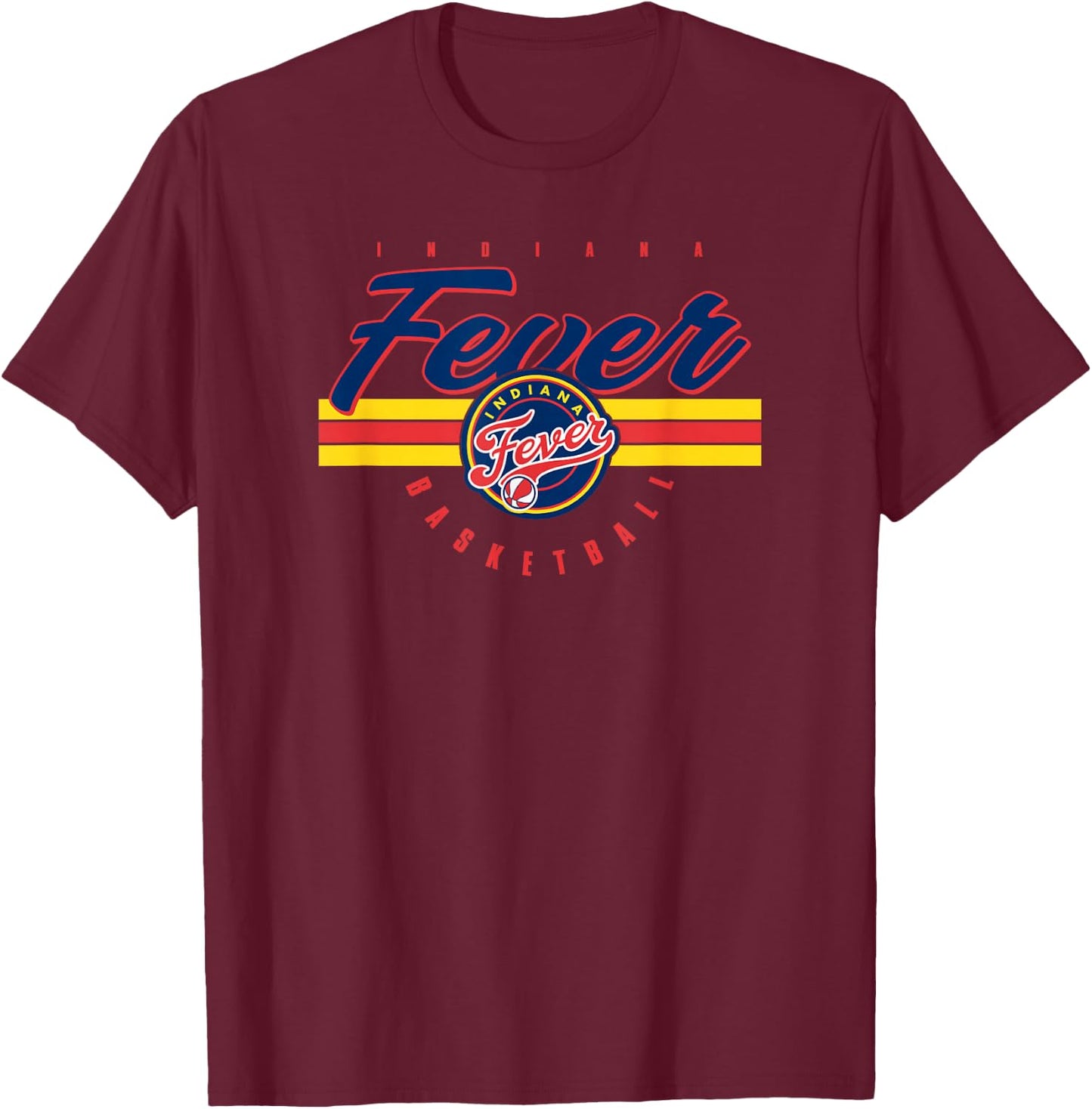 WNBA Indiana Fever Off The Bench T-Shirt - T-Shirt | Maroon