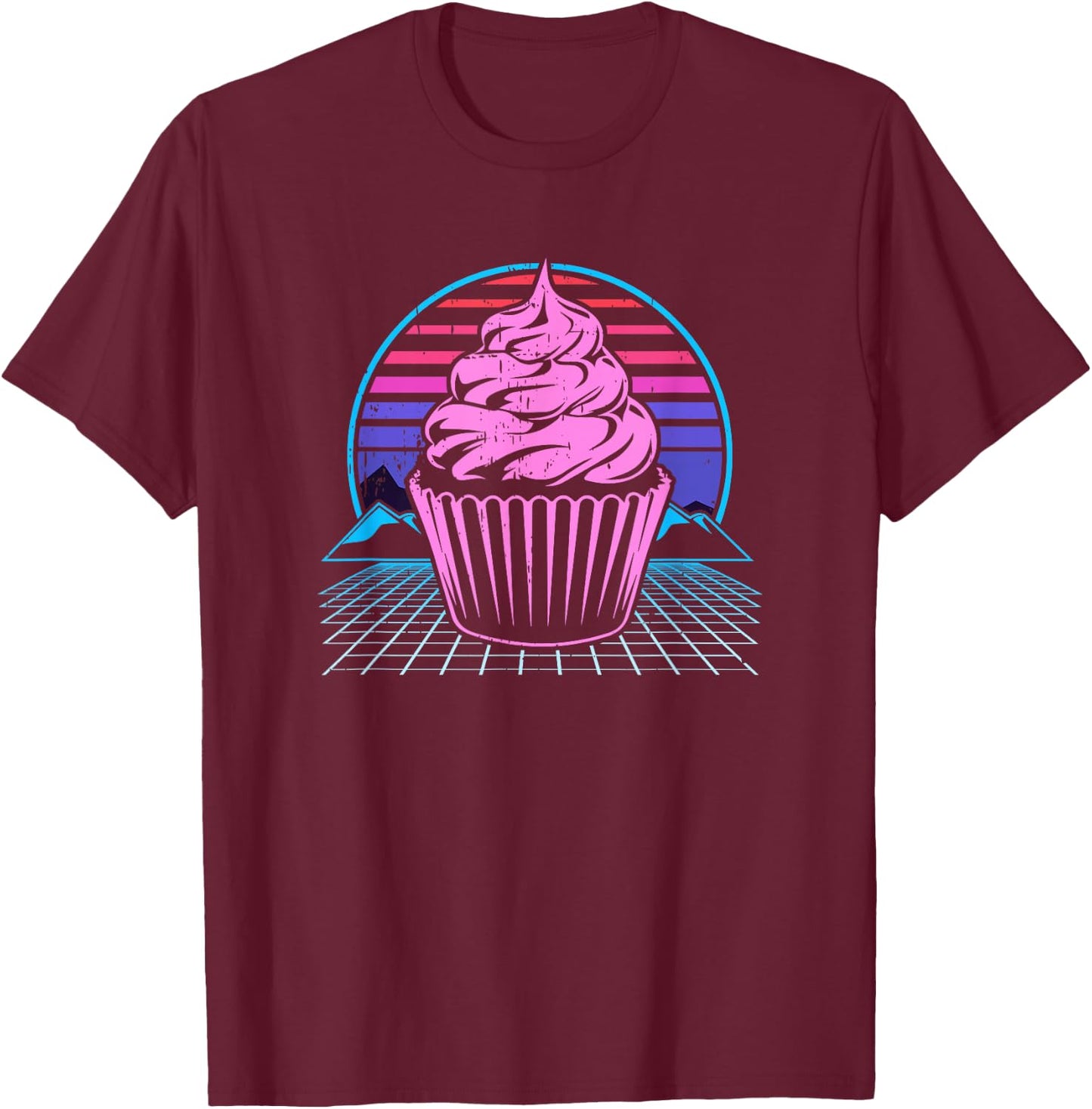 Cupcake T-Shirt - T-Shirt | Maroon