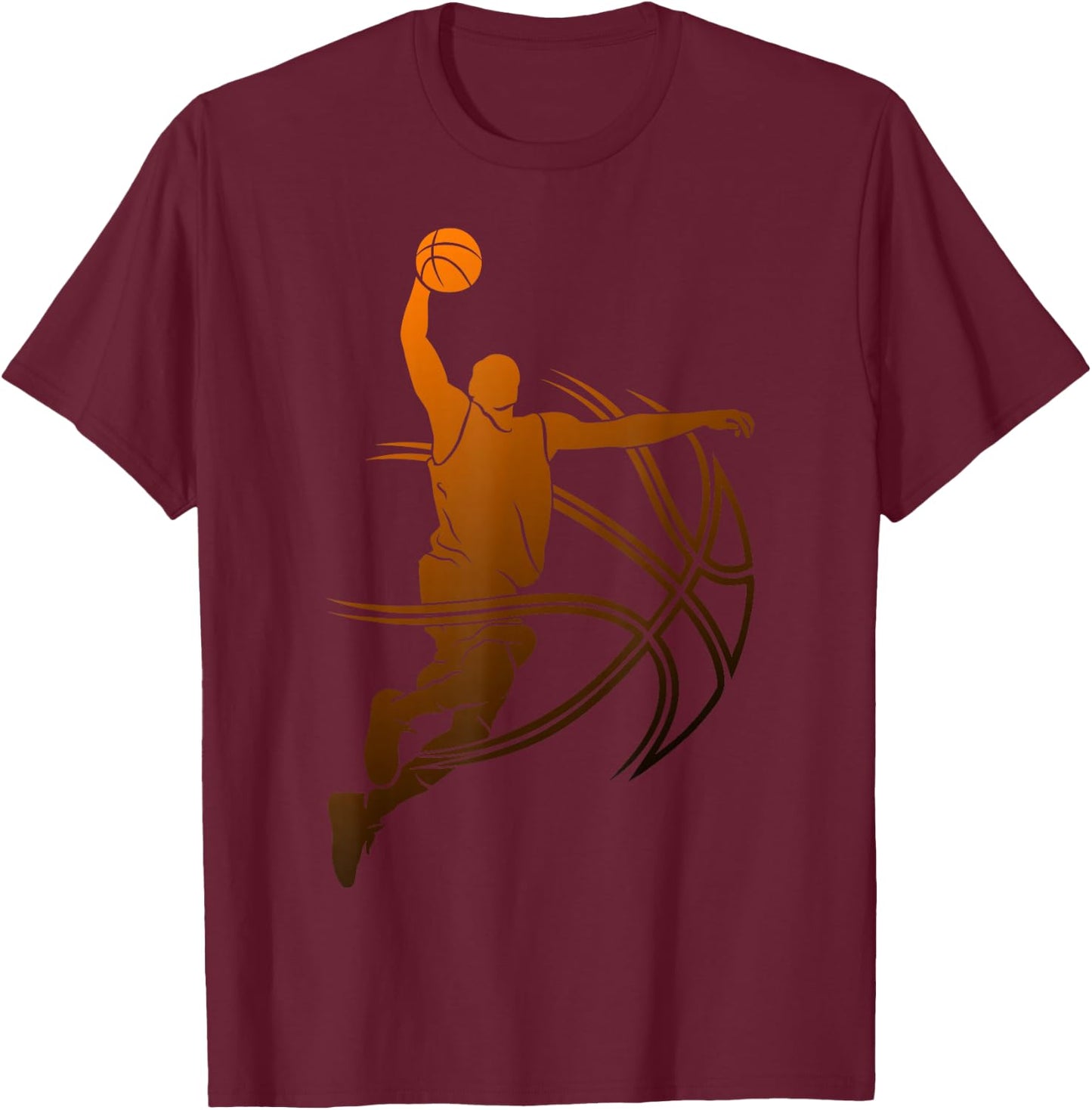 Basketball Player T-Shirt - T-Shirt | Maroon