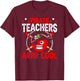 Pirate Teachers Arrr Cool Fun Teacher Pirate Apple Gift Women T-Shirt - T-Shirt | Maroon