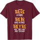 There A Place Their Is A Place They're Use They Are In Case T-Shirt - T-Shirt | Maroon