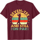 Funny 70th Birthday Golf Men Golfing 70 Year Old Golfer T-Shirt - T-Shirt | Maroon