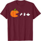 Halloween Pumpkin Funny Ghosts Gamer Boys Kids Women Men T-Shirt - T-Shirt | Maroon