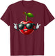 Beautiful cherry costume for boys and girls T-Shirt - T-Shirt | Maroon