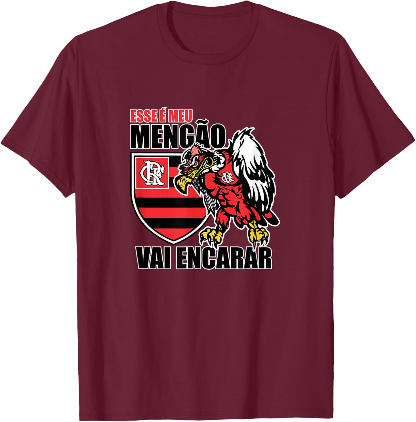 Flamengo Soccer T-Shirt - T-Shirt | Maroon