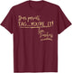 Dear Parents Tag You're It Love Teachers Shirt Funny School T-Shirt - T-Shirt | Maroon