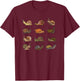 Snail Design Women Insect Snail Themed Snail Lover T-Shirt - T-Shirt | Maroon