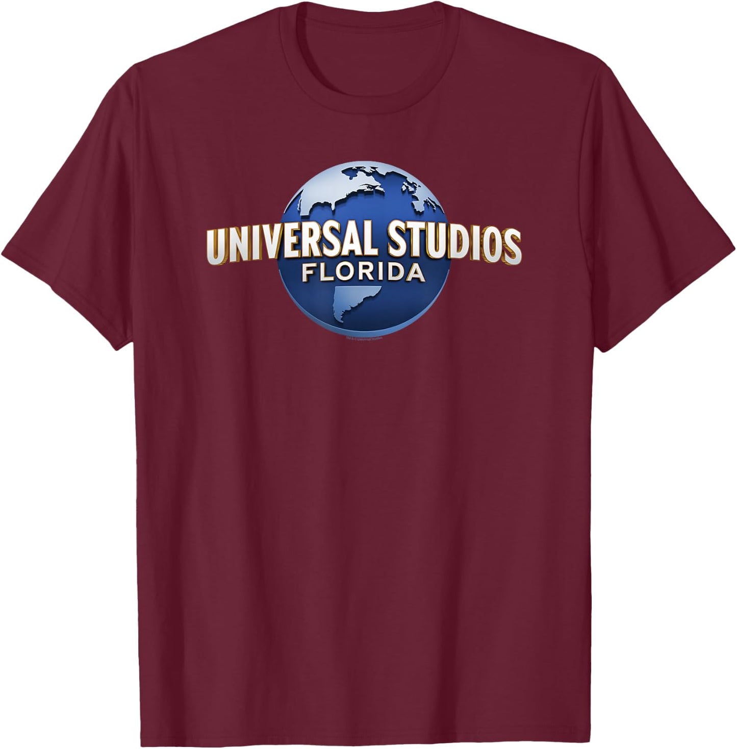 Universal Parks Universal Studios Florida T-Shirt - T-Shirt | Maroon