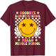 Goodbye Elementary School Hello Middle School Graduation T-Shirt - T-Shirt | Maroon