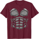 Funny Halloween Shirt Kid Adult Monkey Gorilla Chest Costume T-Shirt - T-Shirt | Maroon