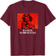 Retro Lady Humor Be a Stiletto in a Room Full of Flats T-Shirt - T-Shirt | Maroon