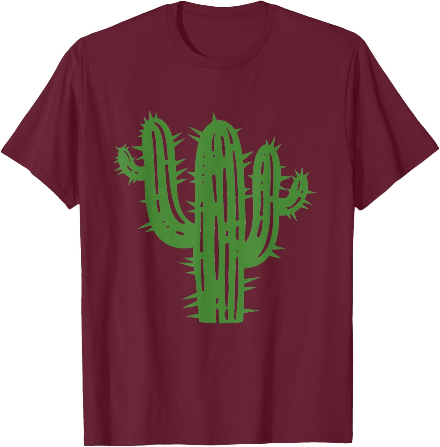 Cactus T-Shirt - T-Shirt | Maroon