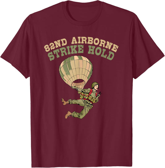 Paratrooper Boots Paratrooper Toy Army 82nd Airborne Veteran T-Shirt - T-Shirt | Maroon