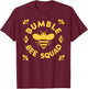 Bumble Bee Squad Bumblebee Team Family Friends T-Shirt - T-Shirt | Maroon