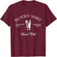 Cocktail Bloody Mary Social Club Favorite Drink T-Shirt - T-Shirt | Maroon