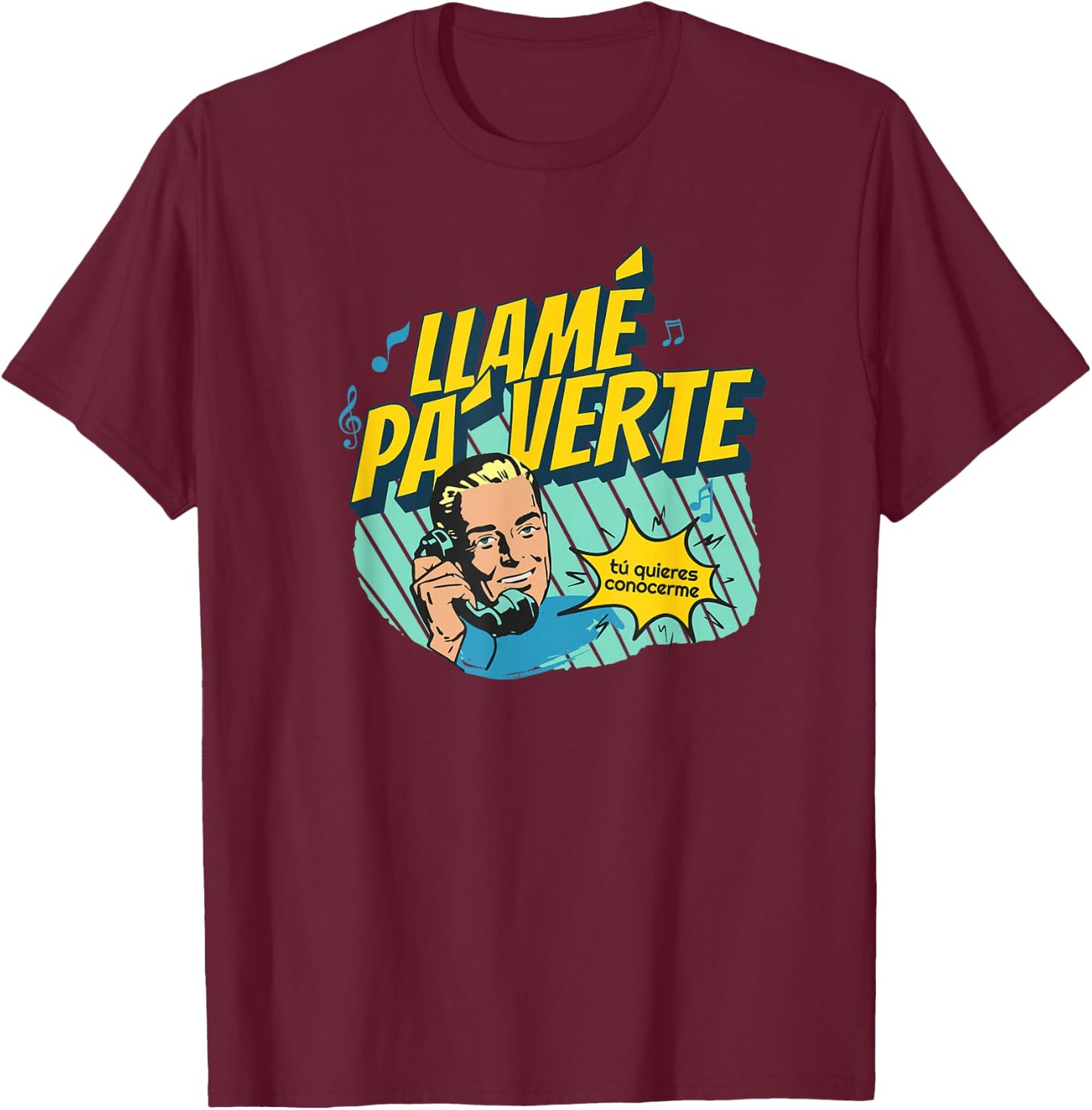 Reggaeton Viejo I Love regeton Old Classic 90s Vintage 2000s T-Shirt - T-Shirt | Maroon
