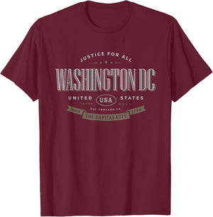Washington DC T-Shirt - T-Shirt | Maroon